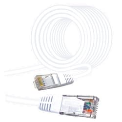 VEECOH Cat 6 Ethernet Cable 40 Ft/12M Cat6 Cable High Speed 1000Mbps RJ45 26AWG Internet Network LAN Patch Cord Cable for Computer Router Modem PS4 PS3 Xbox Switch Boxes TV,40 Feet White