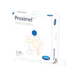 Hartmann 14600000 Proximel Silicone Foam Dressing with Border, Small Sacrum (Pack of 5)