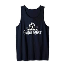 Grooming Salon Gifts & Designs Furologist Funny Puppy Stylist Cute Dog Groomer Tank Top