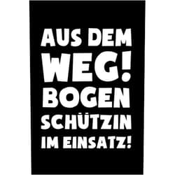 Bogenschießen Notizbücher und Geschenkideen Bogenschießen: Bogenschützin im Einsatz!: Notizbuch / Notizheft für Bogen-Sport Bogen-Schütze A5 (6x9in) liniert mit Linien (German Edition)