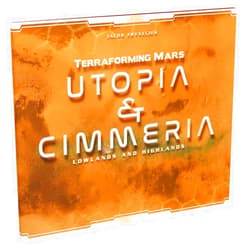 Stronghold Games Terraforming Mars Utopia & Cimmeria - Double-Sided Game Board with New Maps and Awards - for Ages 12+ and 1 to 5 Players