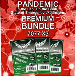 Mayday Games Pandemic: On The Brink, in The Lab & State of Emergency Game Accessory- Premium Card Sleeve Bundle