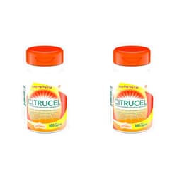 CITRUCEL Caplets Fiber Therapy for Occasional Constipation Relief, 100 Count (Pack of 2)