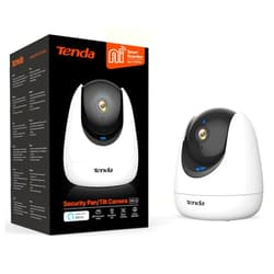 Tenda 2K Security Camera Indoor, WiFi 6 Pet Baby Cameras for Home Security, One-Touch Calling, Human/Pet/Baby Crying Detection, Night Vision, Plug-in WiFi Camera for Inside House (CP3 Pro)
