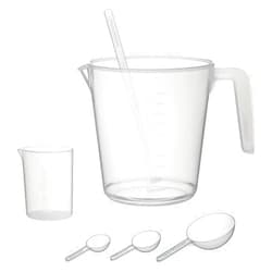 Clearwater CH0032 Measuring Set for Swimming Pool and Hot Tub Chemical Treatment, Transparent, 19.5 cm*13.0 cm*18.0 cm