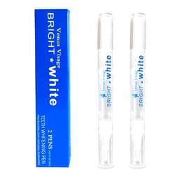Venus Visage Award Winning Teeth Whitening Pen, 20+ Uses - Teeth whitening Gel Professionally formulated - Best Teeth whitening Gel Pen Teeth Whitener - Low Sensitivity (Mint) (0.07 Fl Oz (Pack of 2))