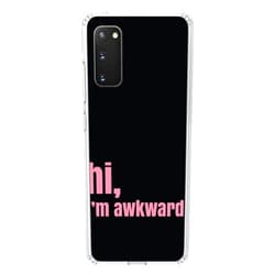 DistinctInk Clear Shockproof Hybrid Case for Samsung Galaxy S20 & S20 5G (6.2
