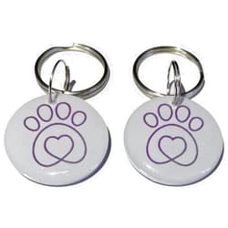 PETQUALITY Show That Love PetQuality Compatible/Replacement for Petsafe SmartDoor Connected Microchip RFID Collar Tags Disc Key (Pack of 2) ZAC19-17682, ZAC19-17683, ZAC19-17240