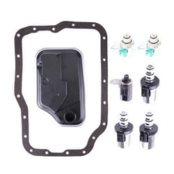 Aublinto 4F27E Transmission Shift Solenoid Kit,Aublinto Transmission Shift Solenoid Filter Service Kit Compatible for 2000-2014 Focus;1999-2003 Protege;2019 3 GS Sedan 4-Door;Focus Transit Connect