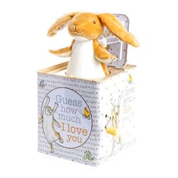 KIDS PREFERRED Guess How Much I Love You - Nutbrown Hare Jack-in-The-Box - Musical Toy for Babies