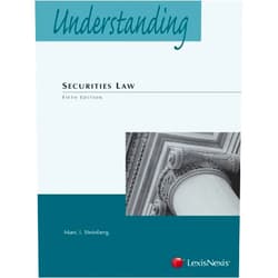 Marc I. Steinberg Understanding Securities Law