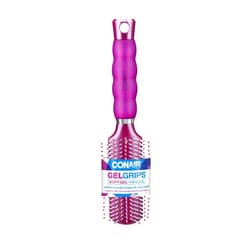 Conair Hair Brush, Gel Grips, All Purpose, colors vary