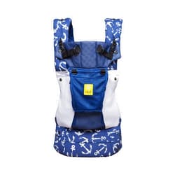 LILLEbaby LÍLLÉbaby Complete Airflow Ergonomic 6-in-1 Baby Carrier Infant to Toddler with Lumbar Support (7-45 Pounds), 360 Degree Baby Wearing, Inward and Outward Facing (Blue)