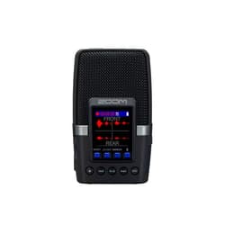 Zoom H2essential Multi-Mic Handy Recorder with 3 integrated microphones for 9 recording modes, surround recording, 32-bit 96 KHz, video podcasts, live streams, music, audio control guide, black