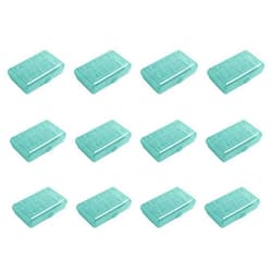 Sterilite 17226W12 Box, Pack of 12, Molokai Blue Tint, 12 Pack