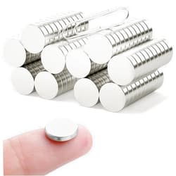 FINDMAG 100 Pcs Refrigerator Magnets, Magnets for Whiteboard, Rare Earth Magnets, Small Neodynium Magnets, Mini Magnets for Fridge, Office, Crafts, DIY