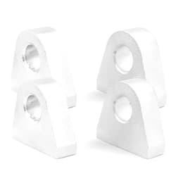Dyno Racing Weld on Shackle/Clevis Mounts Clevis Offroad Hydraulic Tractor Mounts 22mm Thick for Truck Bumper Tractor Bucket (4PCS/Set)
