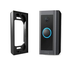 Hidden River Lab 0.5” Spacer for Ring Video Doorbell Wired (Model 5AT3T5) - Premium Ring doorbell Mount - Black