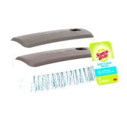 Scotch-Brite Deep Clean Brush, for Tile Floors and Walls, Shower Doors, Tubs, and More (Pack of 2)