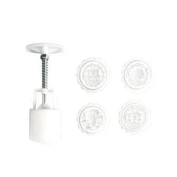 HUIFACAI Animal Moon Cake Mold Household Mung Bean Cake Model Printed with Embossed Ice-Skin Pastry Baking Grinding Tool