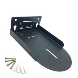 JINGCHENGMEI Portable Electronic Device Mount, Black, Wall Mount Bracket, Compatible with PTZ Cameras, Loading Weight Capacity: 8 Pounds