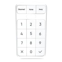 Wyze Home Security System Wireless Keypad,White