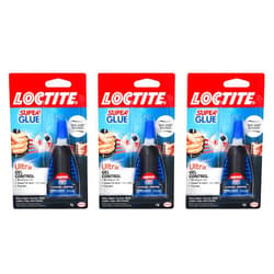 Loctite 1363589 4-Gram Bottle Super Glue Ultra Gel Control Adhesive, 3-Pack