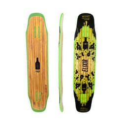 Moonshine Manufacturing Longboard Skateboard, Freestyle Cruiser, Waterproof and Wood Construction, Cruise Skateboard and Longboard Decks, Lightweight Build (Elixir Deck Only)