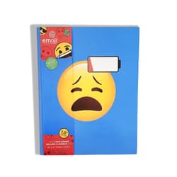 Greenre Emoji 3 Ring 1.5 inch Full Size Eco Binder- for School or Home, Organizing Stuffs Suitable for Students, Boys and Girls- Under Tree Planting Program