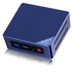 Beelink Mini PC, Mini S12 Pro Intel 12th N100(Up to 3.4GHz), 16GB DDR4 500GB M.2 SSD, Desktop Computers Support 4K Dual HDMI Display/WiFi6/BT5.2/USB3.2/1000Mbps LAN/WOL Home/Office