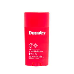 Duradry Clinical-Strength Antiperspirant Deodorant for Women and Men - Clean formula with Natural Ingredients, Odor, and Excessive Sweat protection for Armpits - Clear Sky, 2.3 Oz