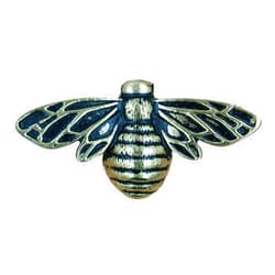 Anatolica Solid Brass Bee Door Knocker,6.3 Inches Wide,3.5 inches Tall (Antique Brass)
