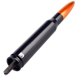 ONE250 Bullet Style Antenna, Compatible with Nissan - Titan (2004-2023), Rogue (2008-2021), Frontier (1998-2021), Murano (2002-2014), Navara (2013-2024), Pathfinder (2013-2019) & More (Orange)