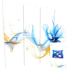 Mollywell Art Acoustic Panels, 48x32x0.4 Inch, Sound Proofing, Wall Decoration, Suitable for Nature-Inspired Room Soundproofing & Vibrant Aesthetics (Abstract Silk)