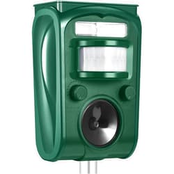 Letyet Cat Repeller Outdoor - Ultrasonic Animal Repeller Solar Powered - Waterproof Squirrel Repellent,Raccoon Deterrent with Motion Activated,Repels Dog,Rabbit,Fox,Bird for Farm Yard Protection