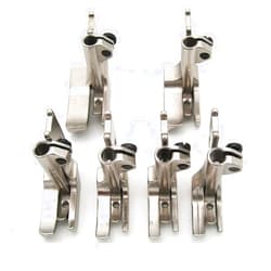 CKPSMS brand-6SET piping walking feet Compatible with/Replacement for CONSEWBrand 206RB 225 226R JUKI brand LU-562/563/1508 Single needle walking foot industrial machine(S32 1/8+3/16+1/4+5/16+3/8+1/2)