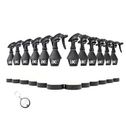 Lumintrail IK Sprayers Multi Trigger 1 (Multi TR 1) Sprayer 12 Pack Bundle with Keychain - Spray Detailer for Vehicle Detailing, Cleaning, and Maintenance