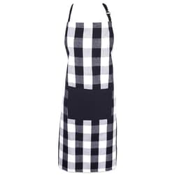 DII Unisex Buffalo Check Kitchen Collection, Classic Farmhouse Chef Apron, One Size