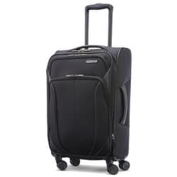 American Tourister 4 KIX 2.0 Expandable Softside Luggage with Spinner Wheels, 20 SPINNER, BLACK