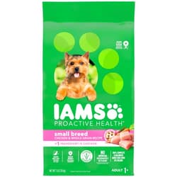 Iams Dry Dog Food IAMS Small & Toy Breed Adult Dry Dog Food for Small Dogs with Real Chicken, 7 lb. Bag