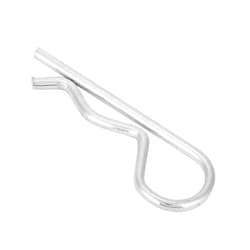 Hyuduo Cotter Pin, Pin, 10pcs Galvanized Iron Cotter Pin, B Type Cotter Pin, Zinc Plated Retaining Pins Spring Clips Hair Pin Hitch Cotter (3.5*75mm (10pcs))