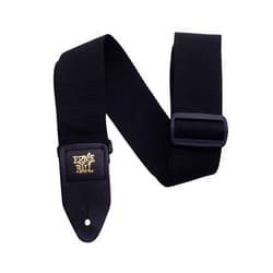 Ernie Ball Polypro Guitar Strap, Black (P04037)