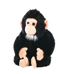 Wild Republic Chimp Stuffed Animal Plush Toy, Multi (16521), 12
