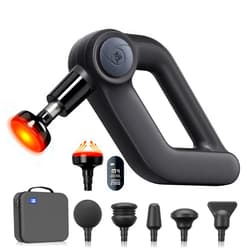 BOB AND BRAD D5 Pro Plus Massage Gun with Heat, 13mm Amplitude Deep Tissue Percussion Massage Gun with Max Power for Muscle Therapy, Professional Muscle Massager, Ideal Gift