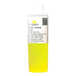Candeo Candle Wild Jasmine Fragrance Oil (8oz Bottle) | Candle Making, Soap Making, Room Sprays, Bath Bombs, Lotion, Car Fresheners, Wax Melts | Candeo Candle Supply | Phthalate Free & Prop 65 Compliant