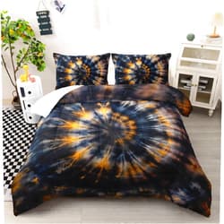 Ntlfup Boho Swirl Pattern Comforter Sets for Boys Girls, Queen Size Bedding Decor with 1 Comforter and 2 Pillowcases