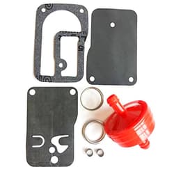 APHP 393397 Carburetor Fuel Pump Diaphragm Repair Kit For BS 401400 402400 402700 422400 & 422700 42E707 42E777 460707 422707 460777 461707 16HP & 18Hp Twin Cylinder Engine