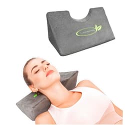 Lumia Wellness Cervical Traction Wedge Pillow - Neck Support Pillow, TMJ & Neck Pain Relief, Neck Stretcher Relaxer