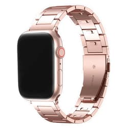 STARGOGO Compatible with Apple Watch Band 49454442mm 414038mm Upgraded No Tools Needed Stainless Steel Link Bracelet, Quick Release Adjustable Business Solid Metal Watch Strap for iWatch Band