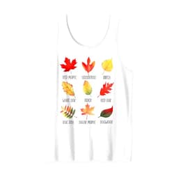 Fall Apple Picking Boho Toddler Kids Autumn Design Maple Leaf Autumn Tree Orange Fall Leaves Season for Kids Tank Top